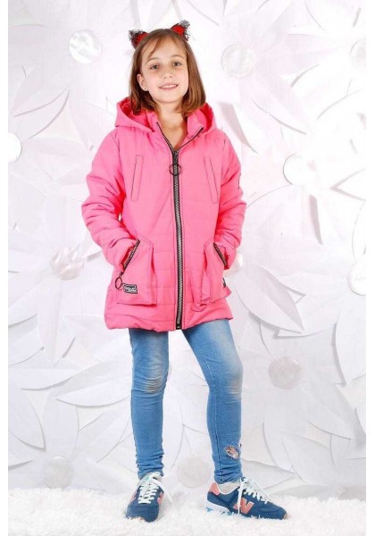 Демисезонная куртка для девочек .Размеры 134-164  см.Фирма GRACE.Венгрия Фото 1